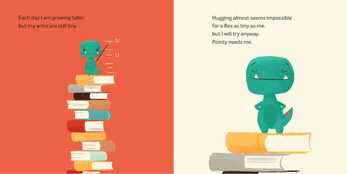 TINY T. REX AND THE IMPOSSIBLE HUG - STUTZMAN. JONATHAN; FLECK. JAY